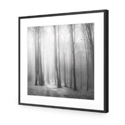 Forest Of Fire, Black And White (square) -WALL ART DESGIN SALE forest of fire black and white square canvas stretched canvas 37x37cm 964299
