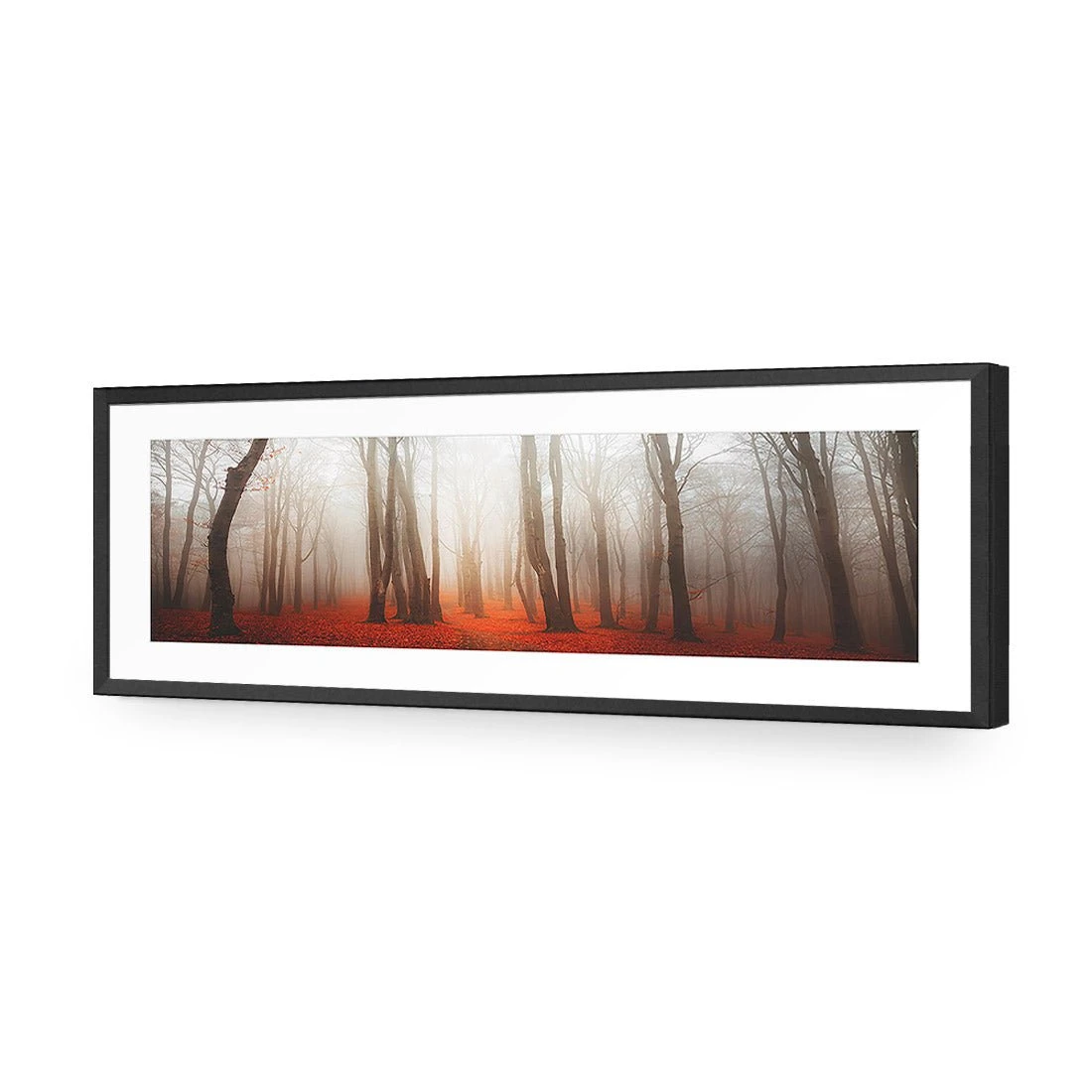Forest of Fire (long) Forest Of Fire (long) -WALL ART DESGIN SALE forest of fire long acrylic glass with border black frame 90x30cm 175659