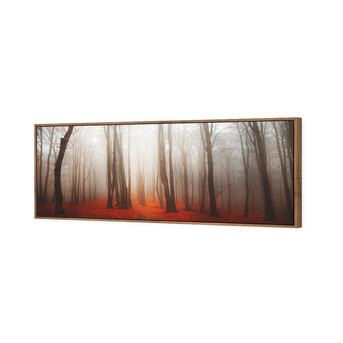 Forest of Fire (long) Forest Of Fire (long) -WALL ART DESGIN SALE forest of fire long canvas natural floating frame 60x20cm 271133