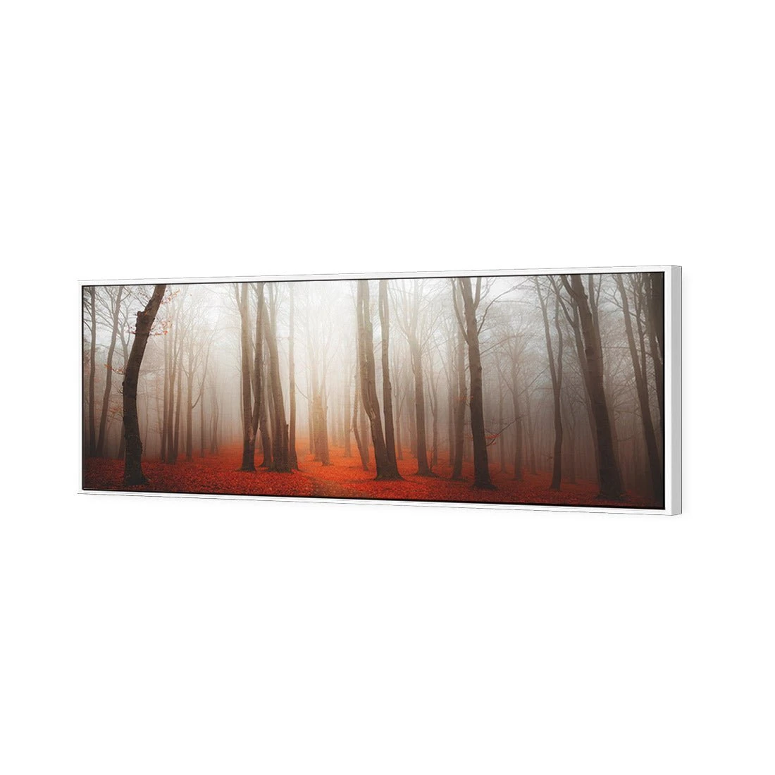 Forest of Fire (long) Forest Of Fire (long) -WALL ART DESGIN SALE forest of fire long canvas white floating frame 60x20cm 469650
