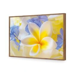 Frangipani And Cornflower 18 Frangipani And Cornflower -WALL ART DESGIN SALE frangipani and cornflower canvas stretched canvas 45x30cm 463192