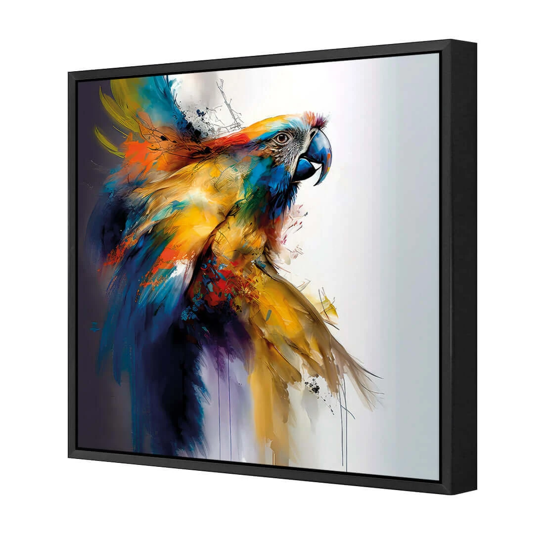 Free Spirit Free Spirit -WALL ART DESGIN SALE free spirit canvas black floating frame 37x37cm 125275