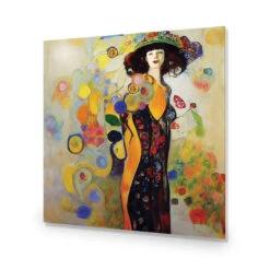 Full Bloom -WALL ART DESGIN SALE full bloom acrylic glass no border no frame 37x37cm 809864
