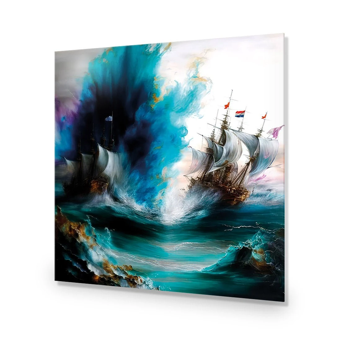 Ghost Ship III Ghost Ship III -WALL ART DESGIN SALE ghost ship iii acrylic glass no border no frame 37x37cm 765473