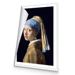 Girl With Pearl Earring By Vermeer -WALL ART DESGIN SALE girl with pearl earring by vermeer canvas rolled canvas 45x30cm 830000