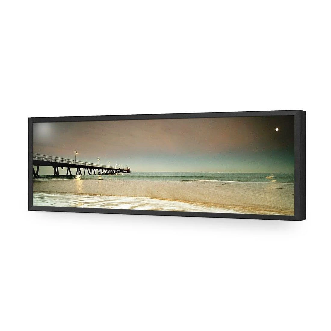 Glenelg Beach (Long) Glenelg Beach (Long) -WALL ART DESGIN SALE glenelg beach long acrylic glass no border black frame 90x30cm 893689