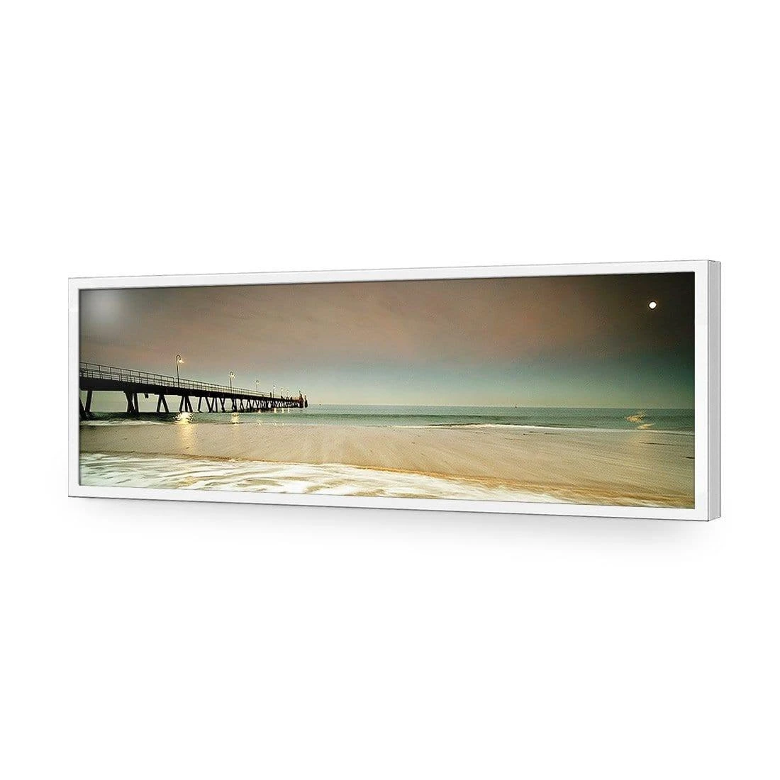 Glenelg Beach (Long) Glenelg Beach (Long) -WALL ART DESGIN SALE glenelg beach long acrylic glass no border white frame 90x30cm 766051
