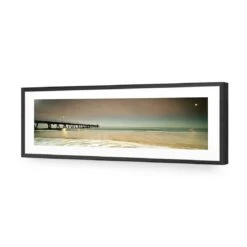 Glenelg Beach (Long) 10 Glenelg Beach (Long) -WALL ART DESGIN SALE glenelg beach long acrylic glass with border black frame 90x30cm 912372