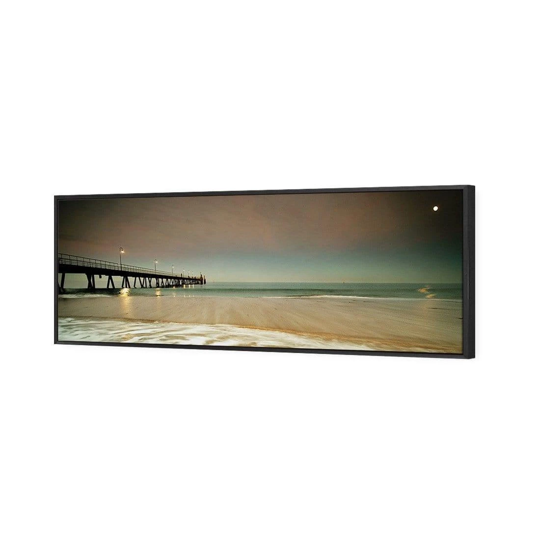 Glenelg Beach (Long) Glenelg Beach (Long) -WALL ART DESGIN SALE glenelg beach long canvas black frame 60x20cm 552923