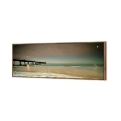 Glenelg Beach (Long) 7 Glenelg Beach (Long) -WALL ART DESGIN SALE glenelg beach long canvas natural frame 60x20cm 222498