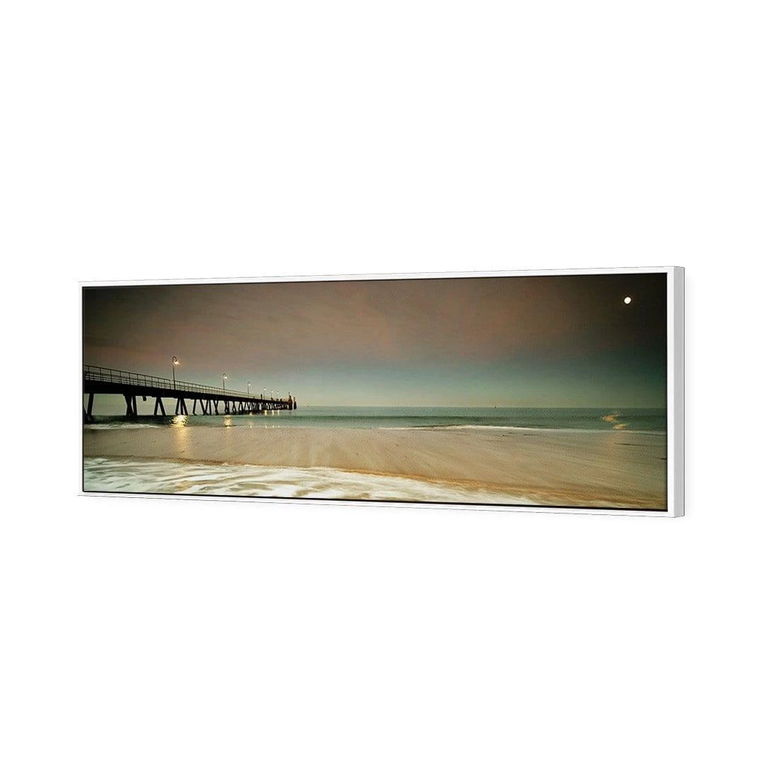 Glenelg Beach (Long) Glenelg Beach (Long) -WALL ART DESGIN SALE glenelg beach long canvas white frame 60x20cm 613314