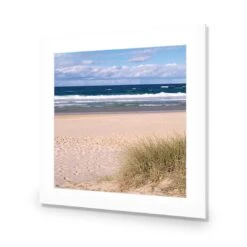 Gold Coast Beach (square) -WALL ART DESGIN SALE gold coast beach square acrylic glass with border no frame 37x37cm 637666