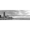 Gold Coast Panoramic, Black And White (long) 2 Gold Coast Panoramic, Black And White (long) -WALL ART DESGIN SALE gold coast panoramic black and white long canvas stretched canvas 60x20cm 803722
