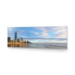 Gold Coast Panoramic (long) -WALL ART DESGIN SALE gold coast panoramic long acrylic glass no border no frame 90x30cm 217648