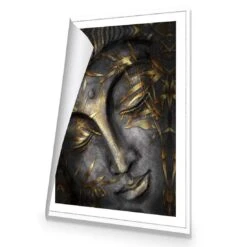 Gold Leafed Buddha I -WALL ART DESGIN SALE gold leafed buddha 1 canvas rolled canvas 45x30cm 917977