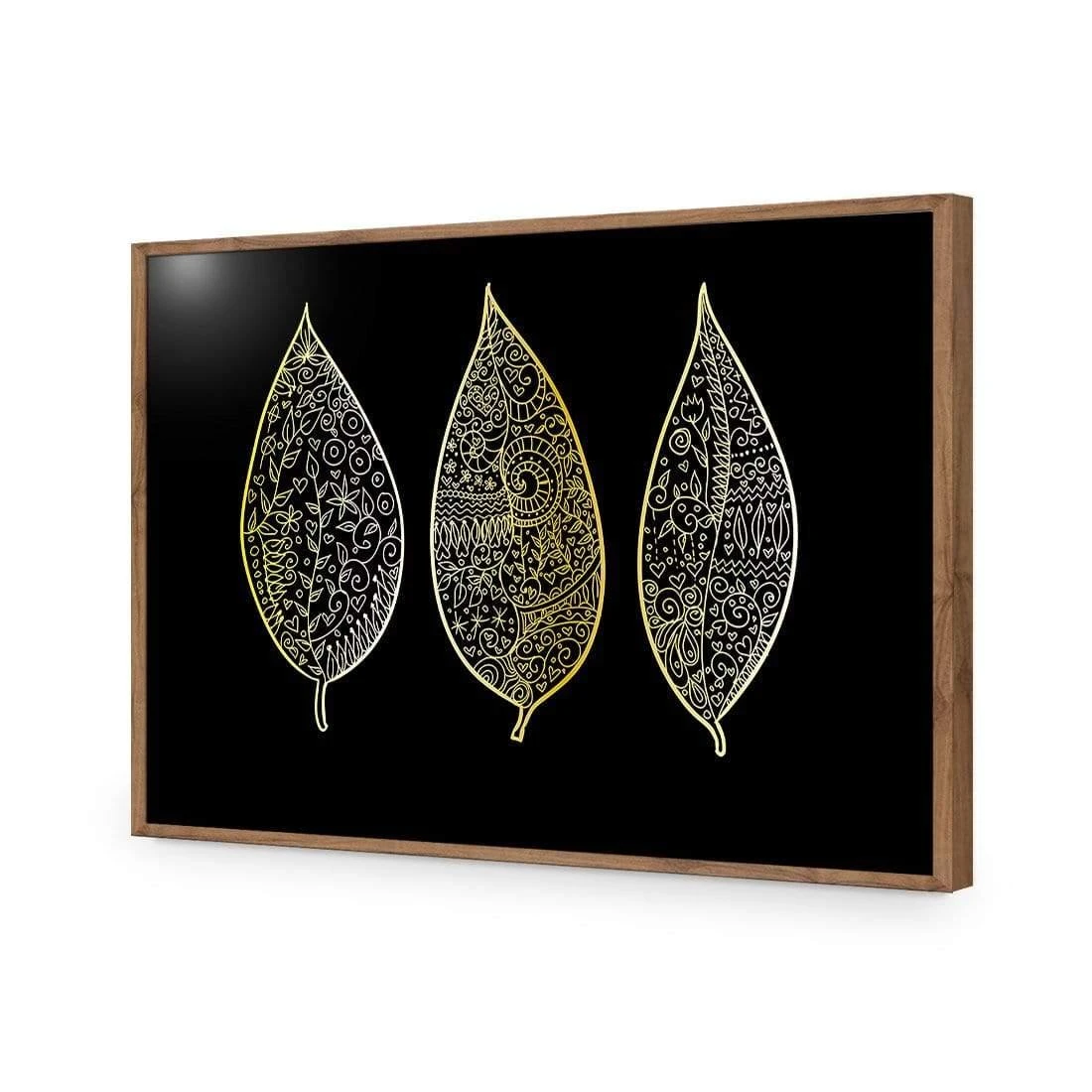 Golden Filigree Golden Filigree -WALL ART DESGIN SALE golden filigree acrylic glass no border natural frame 45x30cm 749048