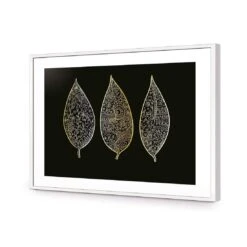 Golden Filigree 11 Golden Filigree -WALL ART DESGIN SALE golden filigree acrylic glass with border white frame 45x30cm 956963