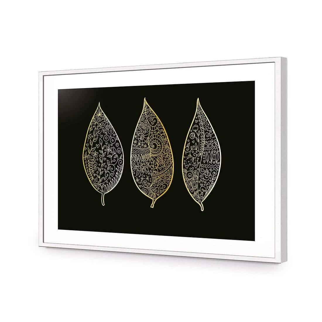 Golden Filigree Golden Filigree -WALL ART DESGIN SALE golden filigree acrylic glass with border white frame 45x30cm 956963
