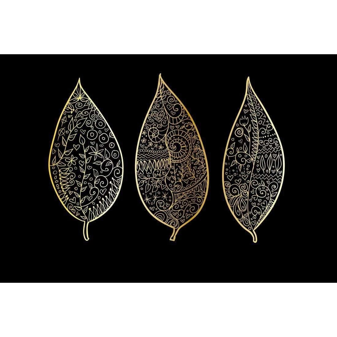 Golden Filigree Golden Filigree -WALL ART DESGIN SALE golden filigree canvas stretched canvas 45x30cm 710380