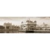 Golden Temple, Sepia (long) 2 Golden Temple, Sepia (long) -WALL ART DESGIN SALE golden temple sepia long canvas stretched canvas 60x20cm 162002