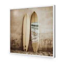 Gone Swimming 16 Gone Swimming -WALL ART DESGIN SALE gone swimming acrylic glass no border white frame 37x37cm 552941