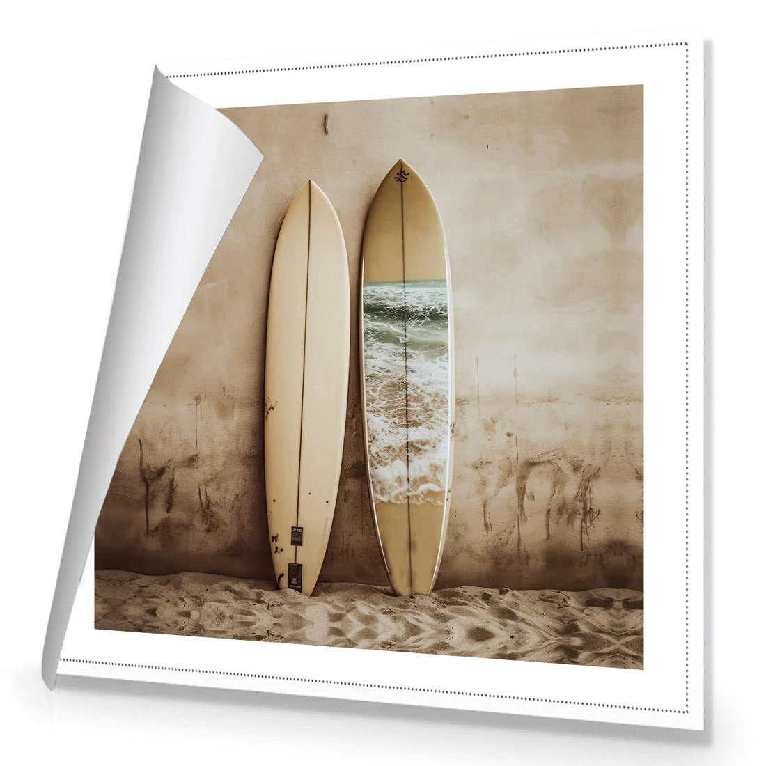 Gone Swimming Gone Swimming -WALL ART DESGIN SALE gone swimming canvas rolled canvas 37x37cm 900842