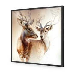 Grace Of The Forest 15 Grace Of The Forest -WALL ART DESGIN SALE grace of the forest acrylic glass no border black frame 37x37cm 636189