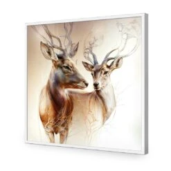 Grace Of The Forest 16 Grace Of The Forest -WALL ART DESGIN SALE grace of the forest acrylic glass no border white frame 37x37cm 479187
