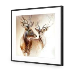 Grace Of The Forest 10 Grace Of The Forest -WALL ART DESGIN SALE grace of the forest acrylic glass with border black frame 37x37cm 817412