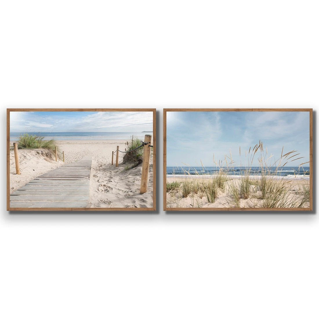Grass and Dunes Perfect Pair Grass And Dunes Perfect Pair -WALL ART DESGIN SALE grass and dunes perfect pair acrylic glass no border natural frame 45x30cm 825595