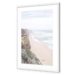 Great Ocean Romance II -WALL ART DESGIN SALE great ocean romance ii acrylic glass with border white frame 45x30cm 307250