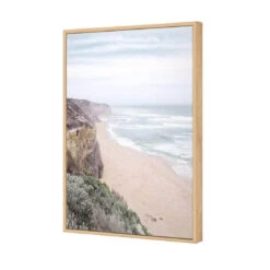 Great Ocean Romance II -WALL ART DESGIN SALE great ocean romance ii canvas oak floating frame 45x30cm 979301