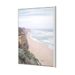 Great Ocean Romance II -WALL ART DESGIN SALE great ocean romance ii canvas white floating frame 45x30cm 626268