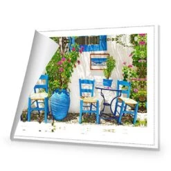 Greek Chairs Canvas Art 8 Greek Chairs Canvas Art -WALL ART DESGIN SALE greek chairs canvas art 45x30cm rolled canvas 213392