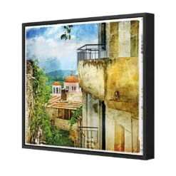 Greek Monastery Canvas Art 4 Greek Monastery Canvas Art -WALL ART DESGIN SALE greek monastery canvas art 30x30cm no frame 784475