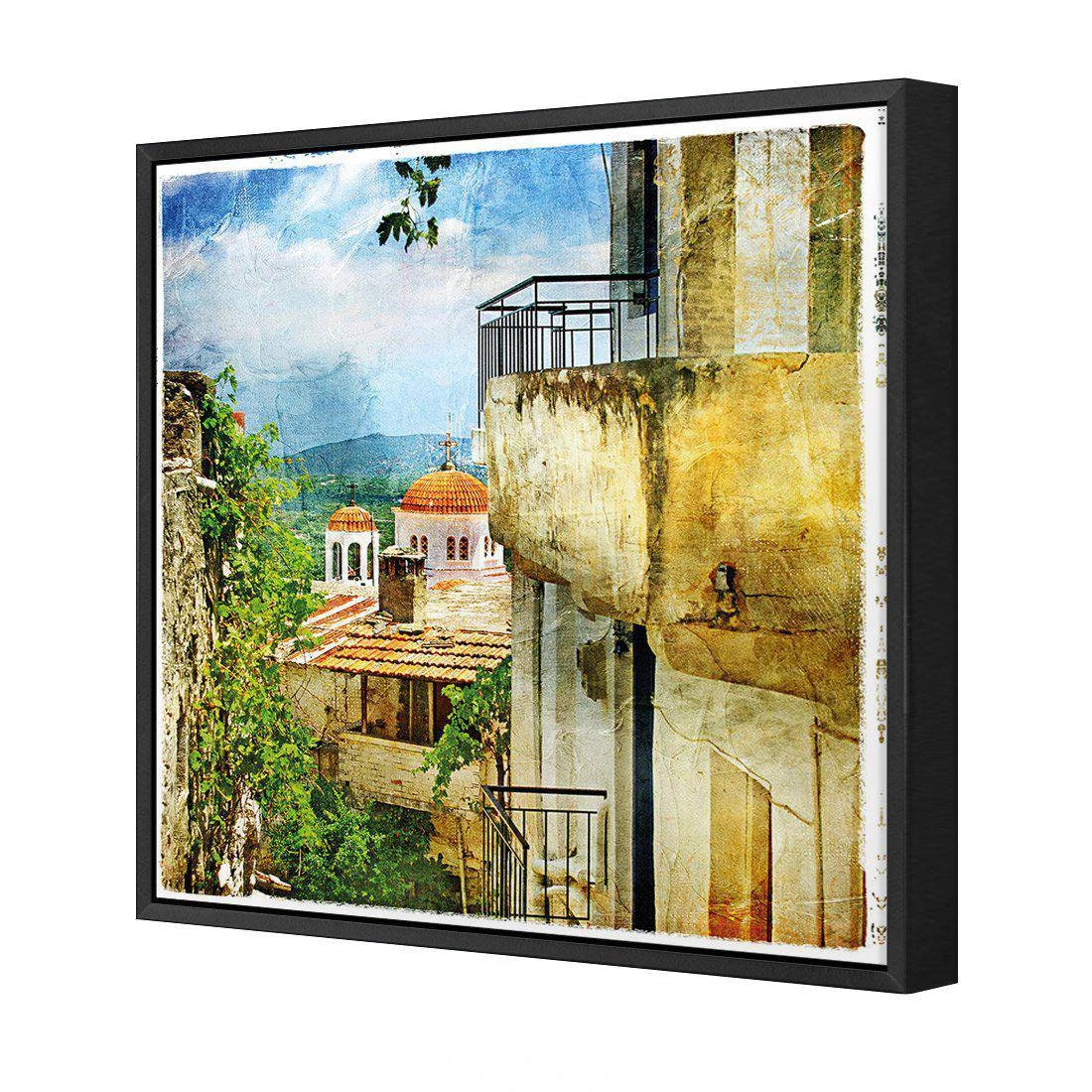 Greek Monastery Canvas Art Greek Monastery Canvas Art -WALL ART DESGIN SALE greek monastery canvas art 30x30cm no frame 784475