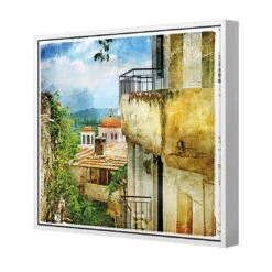 Greek Monastery Canvas Art 5 Greek Monastery Canvas Art -WALL ART DESGIN SALE greek monastery canvas art 30x30cm no frame 852812