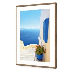 Greek Steps 13 Greek Steps -WALL ART DESGIN SALE greek steps acrylic glass with border natural frame 45x30cm 323310