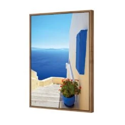 Greek Steps 7 Greek Steps -WALL ART DESGIN SALE greek steps canvas natural floating frame 45x30cm 368836