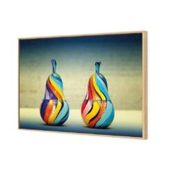 Groovy Pear Canvas Art 7 Groovy Pear Canvas Art -WALL ART DESGIN SALE groovy pear canvas art 45x30cm oak frame 173065