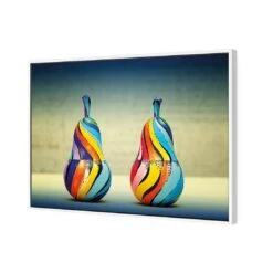 Groovy Pear Canvas Art 5 Groovy Pear Canvas Art -WALL ART DESGIN SALE groovy pear canvas art 45x30cm white frame 883386