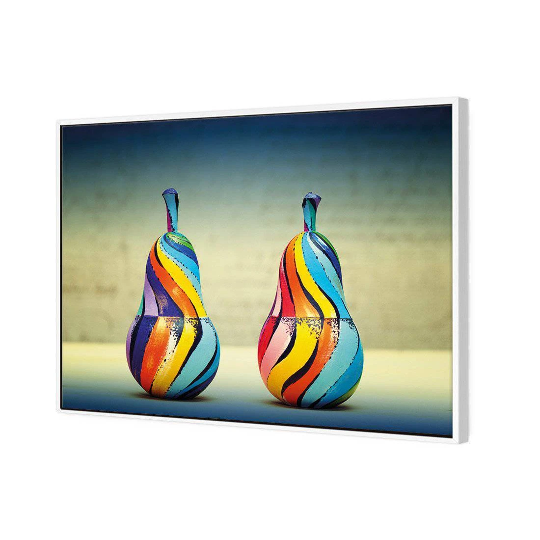Groovy Pear Canvas Art Groovy Pear Canvas Art -WALL ART DESGIN SALE groovy pear canvas art 45x30cm white frame 883386