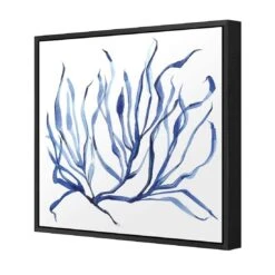 Hampton Flora 3 -WALL ART DESGIN SALE hampton flora 3 canvas black floating frame 37x37cm 666471