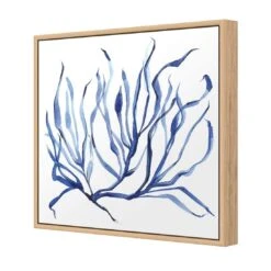 Hampton Flora 3 -WALL ART DESGIN SALE hampton flora 3 canvas oak floating frame 37x37cm 579733