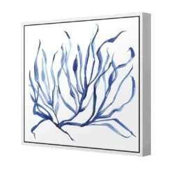 Hampton Flora 3 -WALL ART DESGIN SALE hampton flora 3 canvas white floating frame 37x37cm 235628