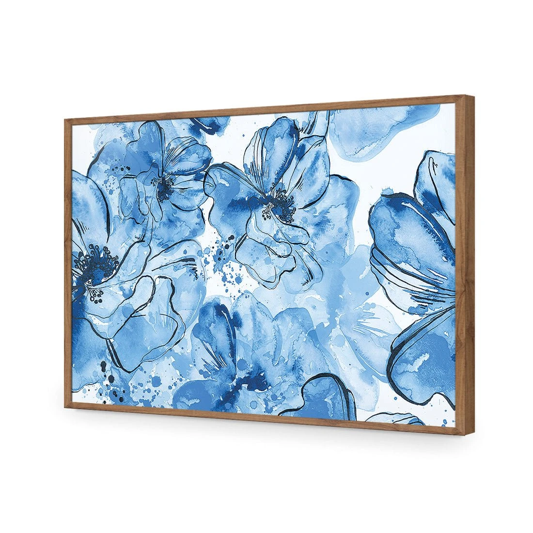 Happy Days, Blue Happy Days, Blue -WALL ART DESGIN SALE happy days blue canvas stretched canvas 45x30cm 882788