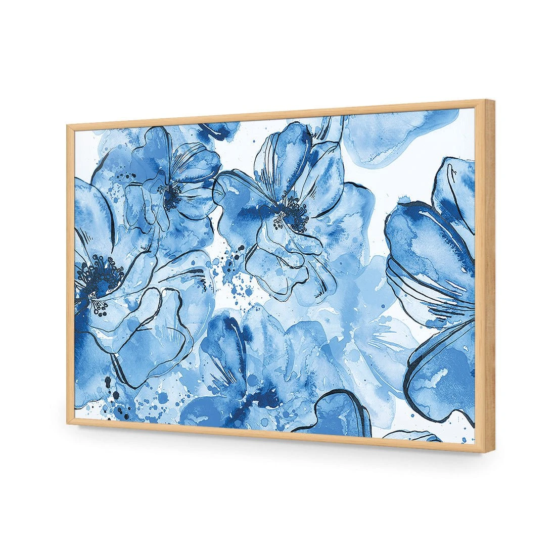 Happy Days, Blue Happy Days, Blue -WALL ART DESGIN SALE happy days blue canvas stretched canvas 45x30cm 968768