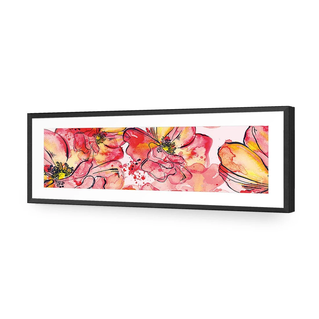 Happy Days (long) Happy Days (long) -WALL ART DESGIN SALE happy days long canvas stretched canvas 60x20cm 325326