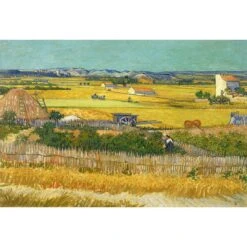 Harvest By Van Gogh Canvas Art