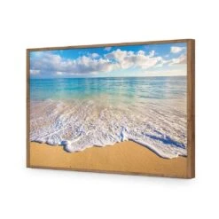 Hawaiian Shores 18 Hawaiian Shores -WALL ART DESGIN SALE hawaiian shores acrylic glass no border natural frame 45x30cm 395286